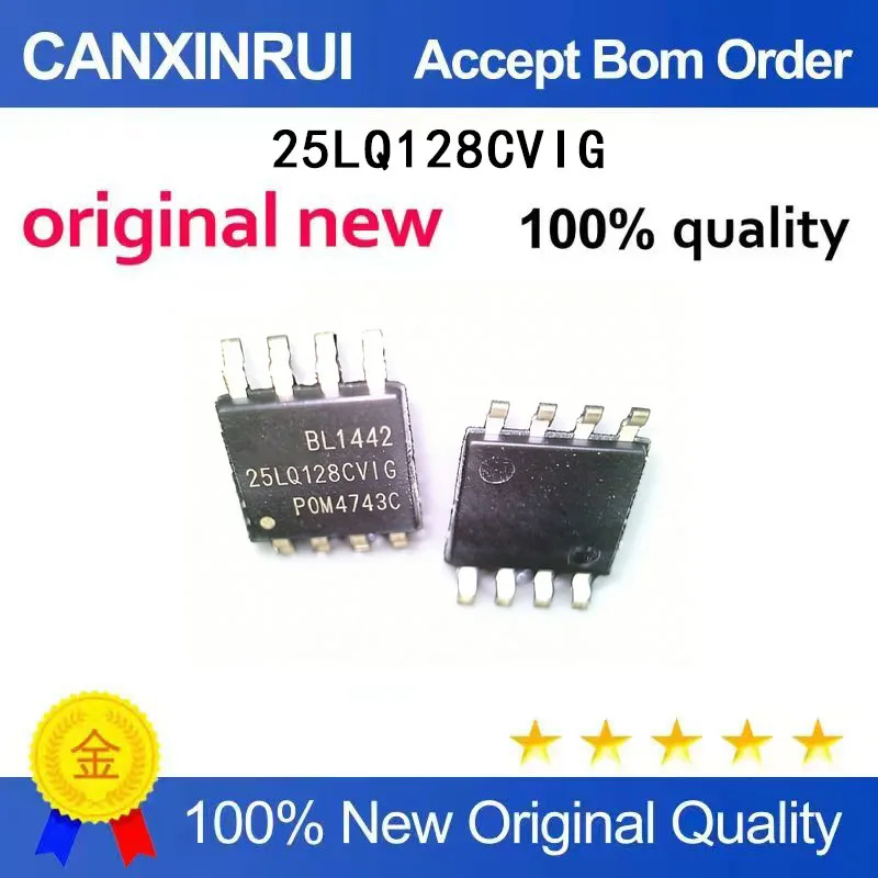 

(5-100 Pieces) Brand new stock GD25LQ128CVIG 25LQ128CVIG 25LQ128CV1G SOP-8
