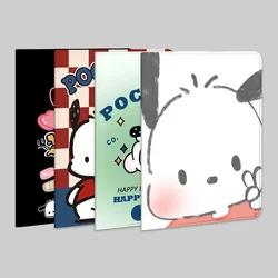 Kawaii pochacco caso para ipad air4 5 pro 11 2022 caso magnético para ipad 7/8th geração 10th 10.9 ar 2 3 9.7 mini 4 5 6 capa