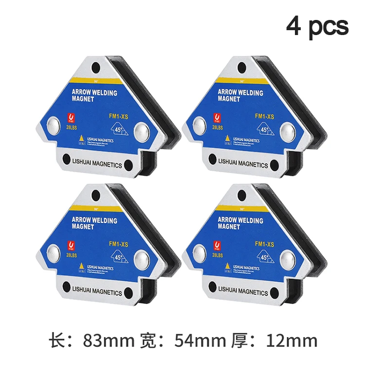 

NEW 4PCS Weld Holders For Iron Welding Positioning Magnetic Welding Positioner Fixture Ferrite Holding Auxiliary Locator Tools