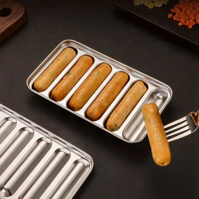 Sausage Maker Mold Meat Stuffer Kitchen Gadgets Utensils BBQ Cooking Novel Aid Casings Ham Sausage Mold Maker image 3