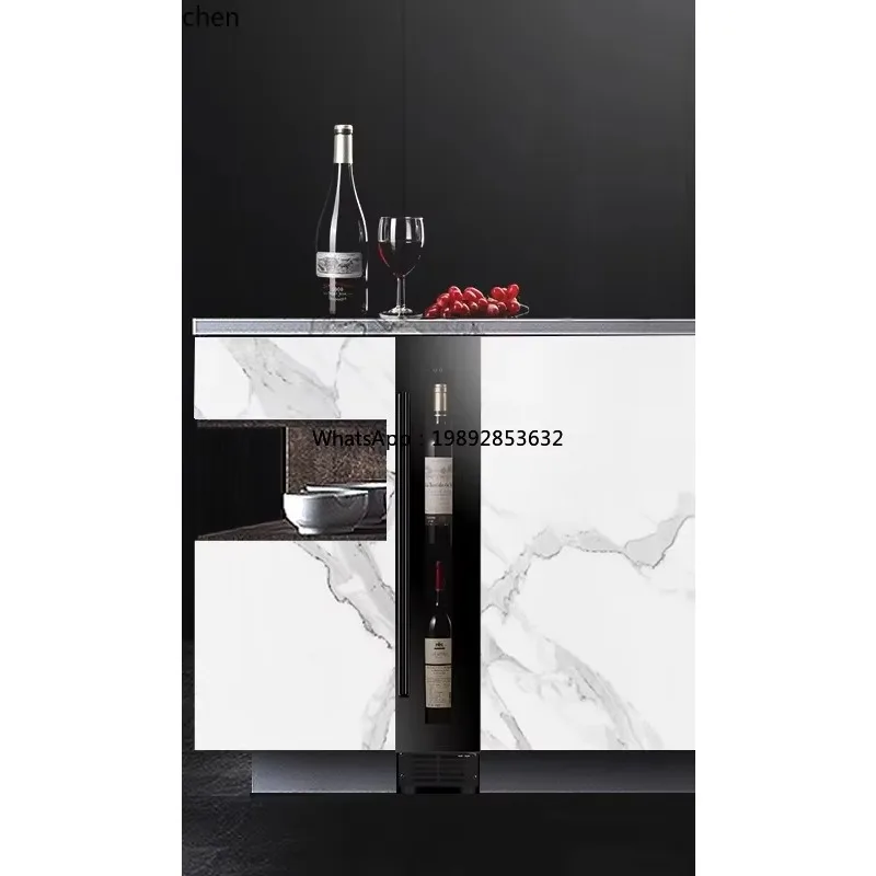 

BG.Small Embedded Wine Cabinet Constant Temperature Wine Cabinet Cigar Cabinet Storage Ice Bar Refrigerator Mini