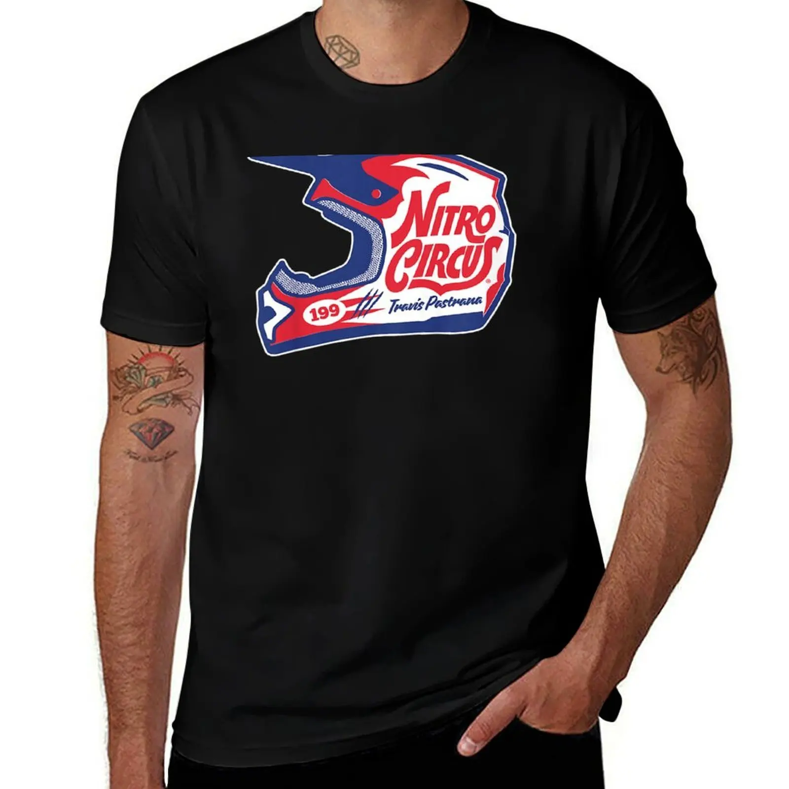 Nitro Circus T-Shirt Fashion Pattern Printed Tee Shirt