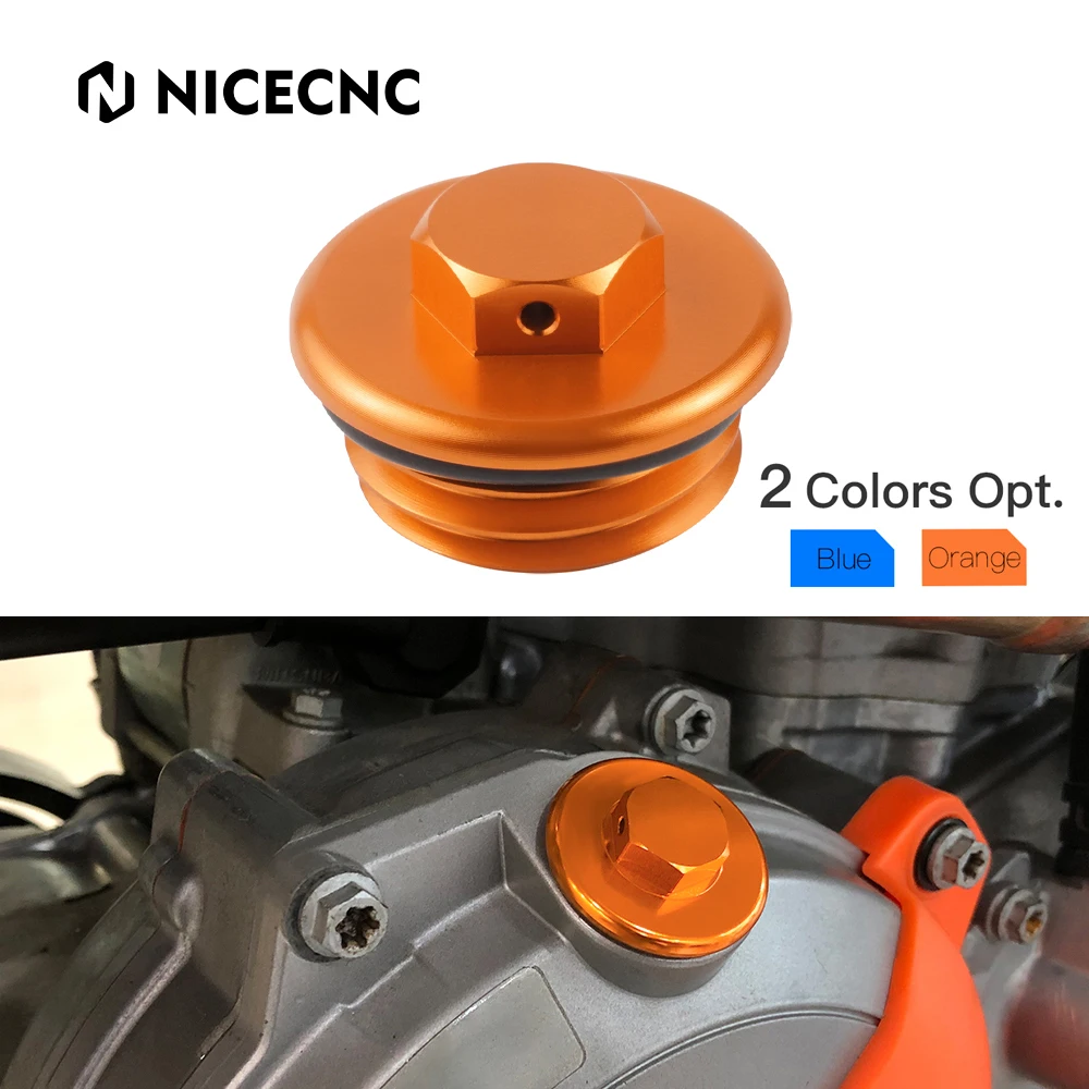 For KTM EXC EXCF SX SXF XCW XC XCF XCF-W SXS MXC 125 - 530 150 200 250 300 350 400 450 500 NiceCNC Engine Oil Filler Plug Cap