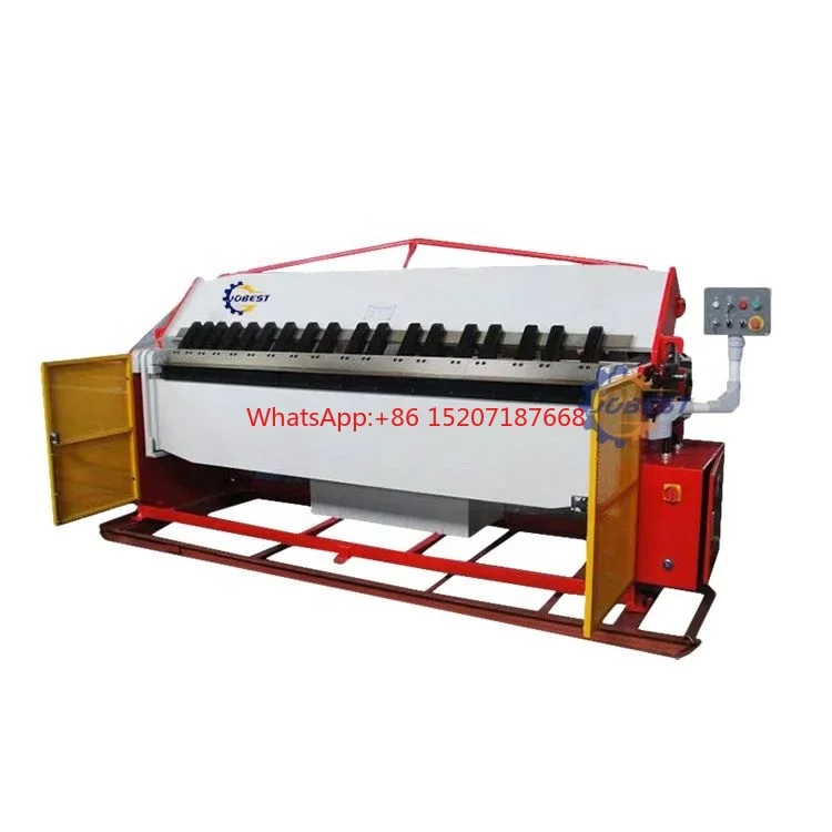 Factory In Stock Ws1.5*1300 Metal Plate Manual Folding Machine Manual Iron Bender Small Hand Type Bending Machine