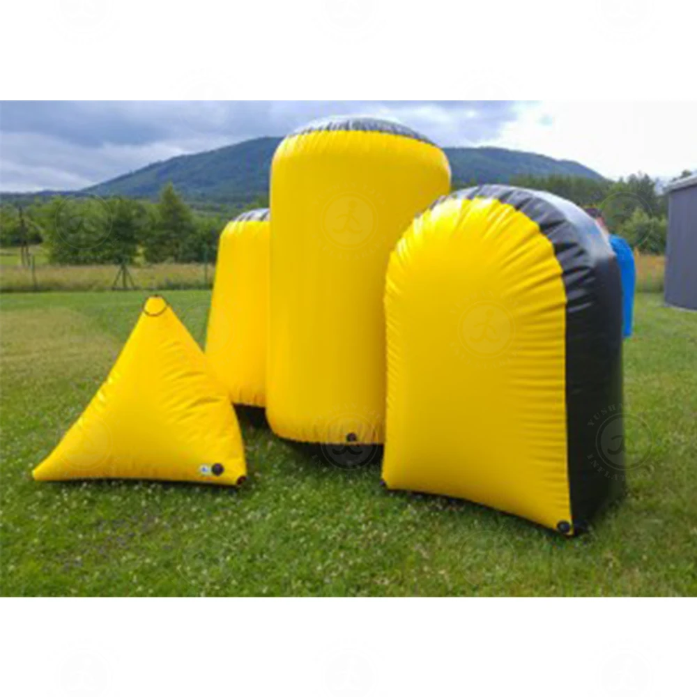 

Коммерческая надувная перешкода для пейнтбола индивидуальной формы, надувная бункер для игры Cs на открытом воздухе