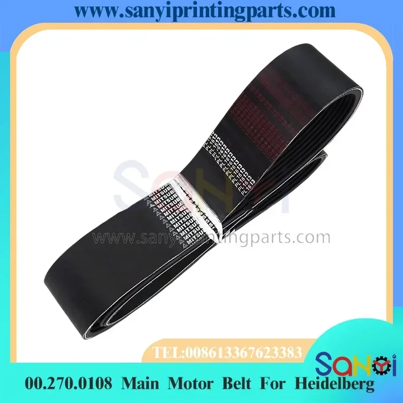 

Лучшее качество 00.270.0108 Ремень основного двигателя 1613*70 мм для печатной машины Heidelberg SM74 MO
