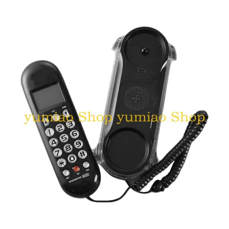 587B B365 Convenient Corded Phone with Flash Redialing and Easy to Read LCD Display