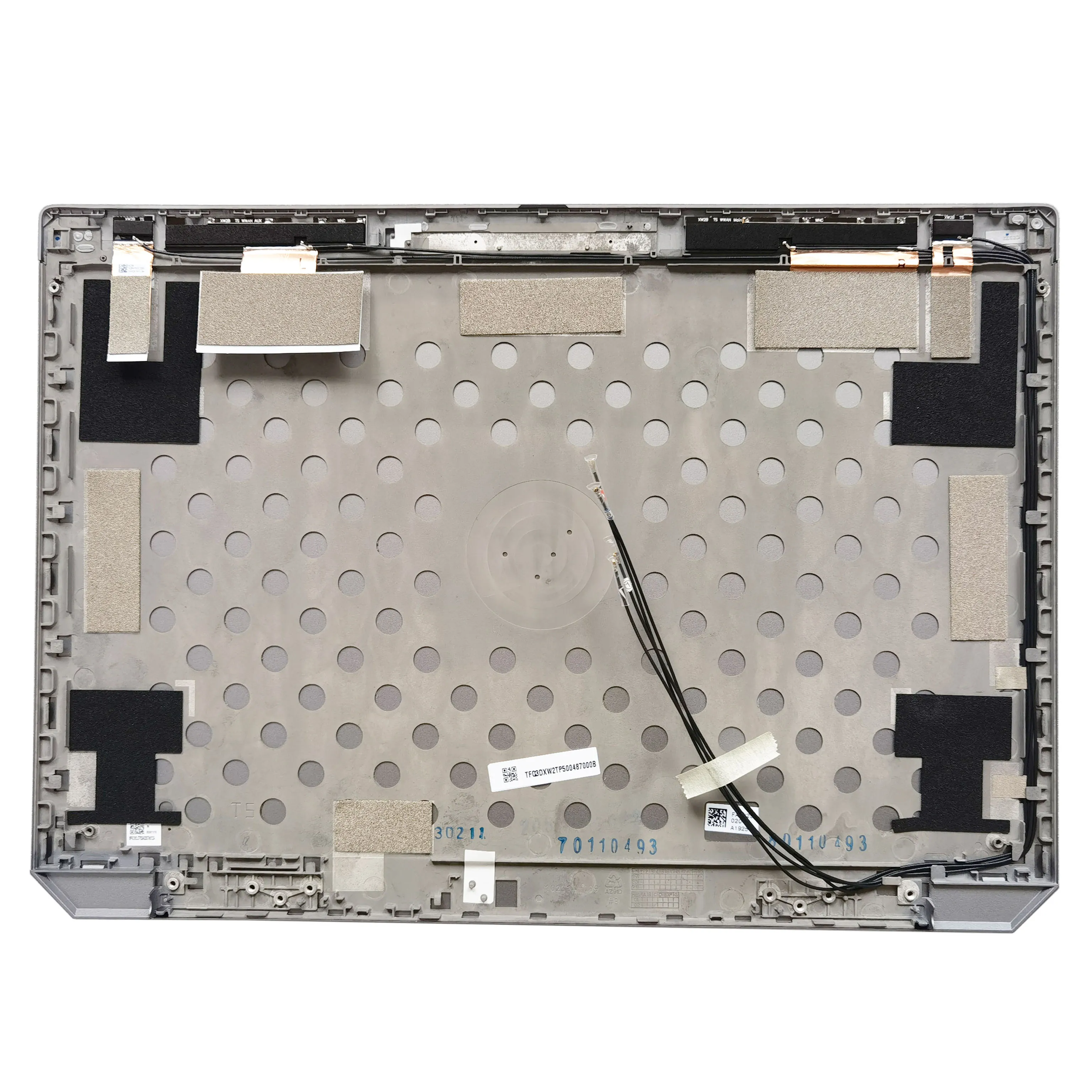 Imagem -02 - Nova Caixa do Portátil para hp Zbook 15 g5 g6 Xw2 Lcd Capa Traseira Moldura Frontal Case Inferior Touc hp ad Almofada de Borracha Superior Notebook Substituição