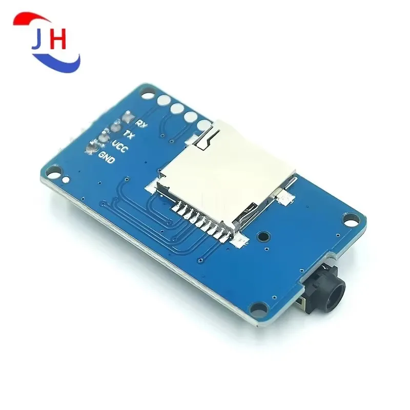 1PCS YX5300 Compatible YX6300 UART TTL Serial Control MP3 Music Player Module Support MP3 WAV Micro SD SDHC Card For Arduino