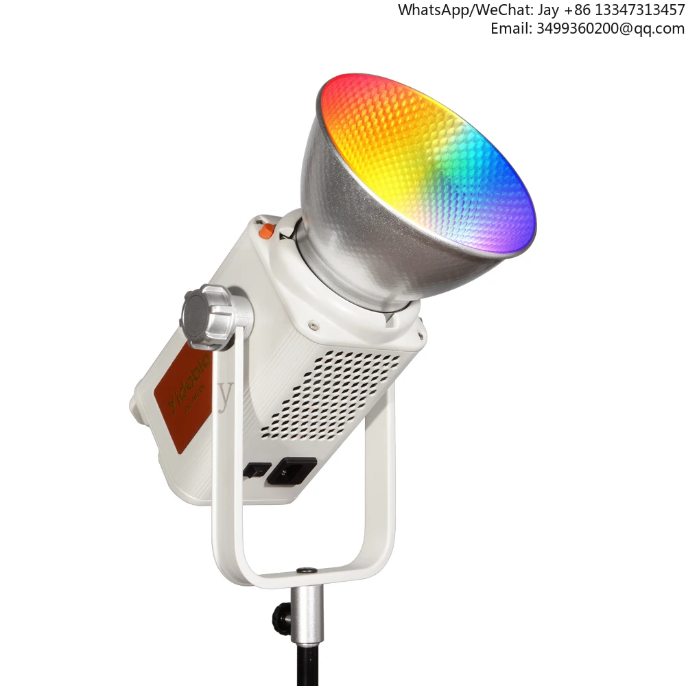 

2026ZR-300C 300W LED Video Lighting Full Color RGB 2700K 6500K COB Bowens Mount Wireless App Studio Photography