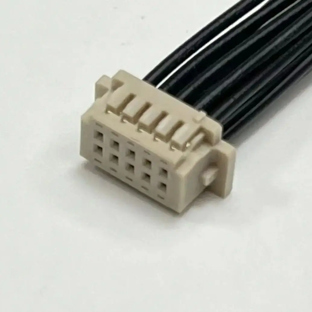 DF13-10DS-1.25C Wire harness, HIROSE DF13 1.25mm Pitch OTS Cable, DF13-10DS-1.25C，Dual Rows,   10P