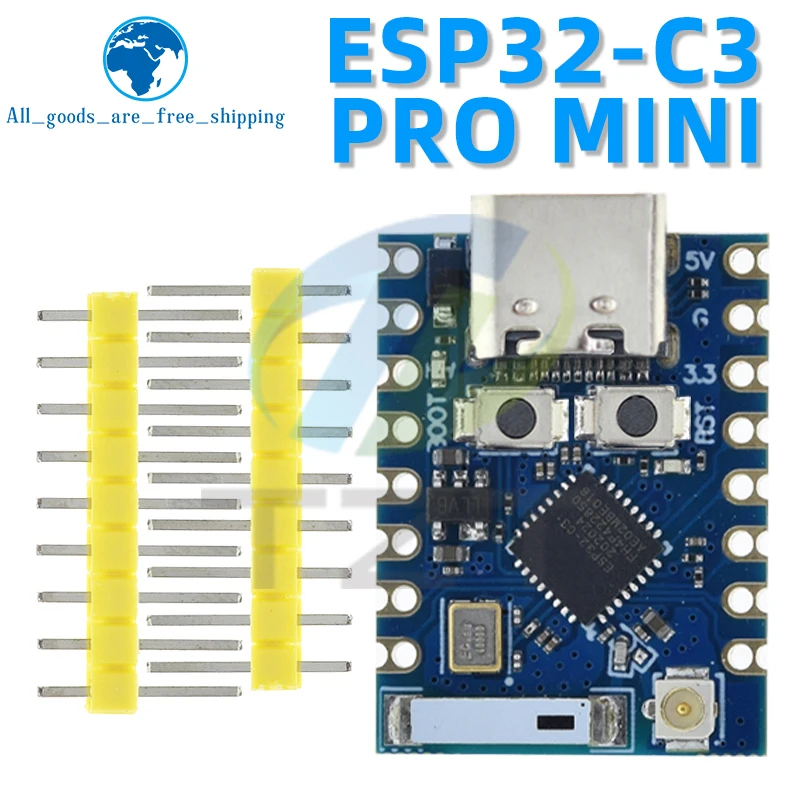 TZT ESP32-C3-Zero Pro Mini Development Board WiFi Bluetooth Ultra-small Size ESP8266 ESP32 C3 ESP 32 For Arduino