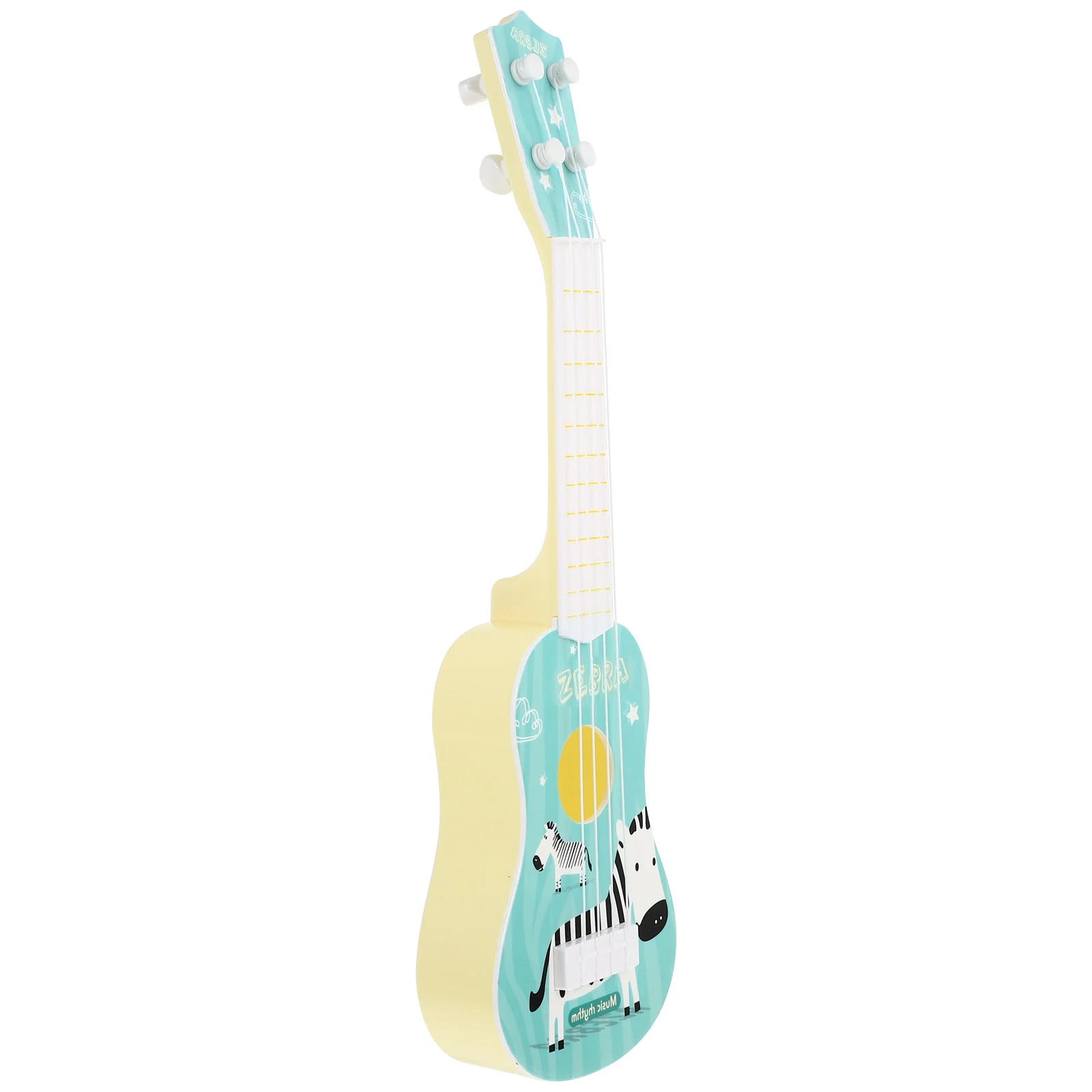 

Rabbit Beginner Classical Ukulele Guitar Musical Instrument Kids Montessori Toys for Children Early Education Leaning Toy Gift