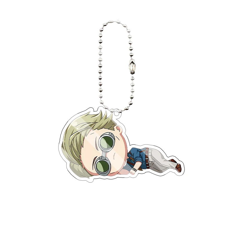 Anime Itadori Yuji Kugisaki Nobara Nanami Kento Gojo Satoru Character Cartoon Q Version Pendant Acrylic Keychain Key Ring Gifts view 5