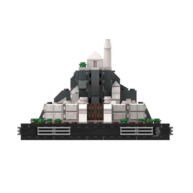 Rings Movie YcMoc Building Blocks MINI The White City Model Technology Bricks DIY Medieval Times LOTR Castle Children Toys Gifts