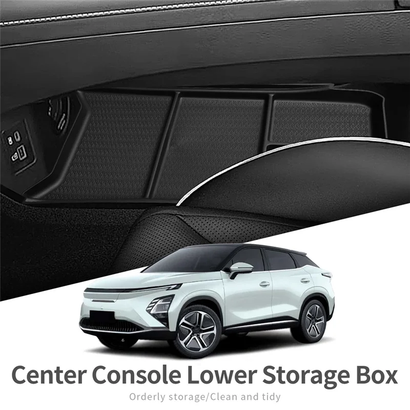 

Precisionn For Chery OMODA C5 EV Storage Box For Chery OMODA C5 EV Center Console Lower Layer Storage Box Car Interior Accessori