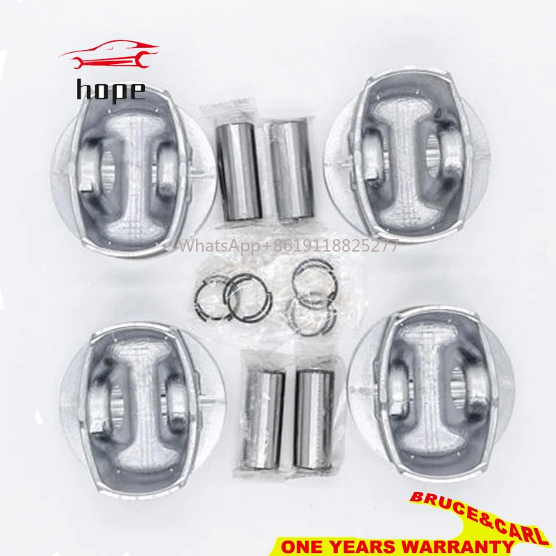 

4PCS Piston Fit Chevrolet Cruze 1.6 1.8 2009-2011 25191377