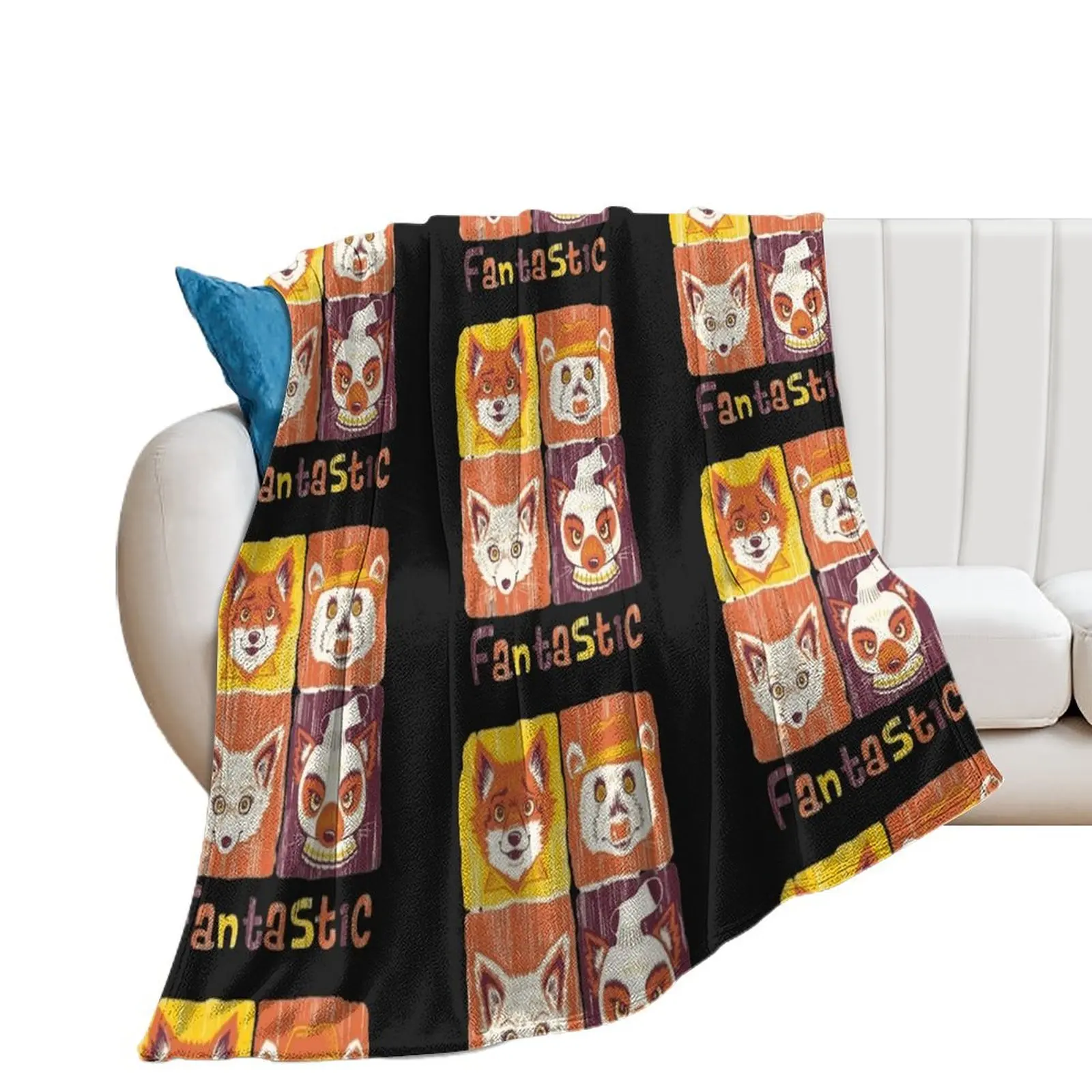 fantastic mr fox classic Throw Blanket Heavy Blankets For Baby Blankets