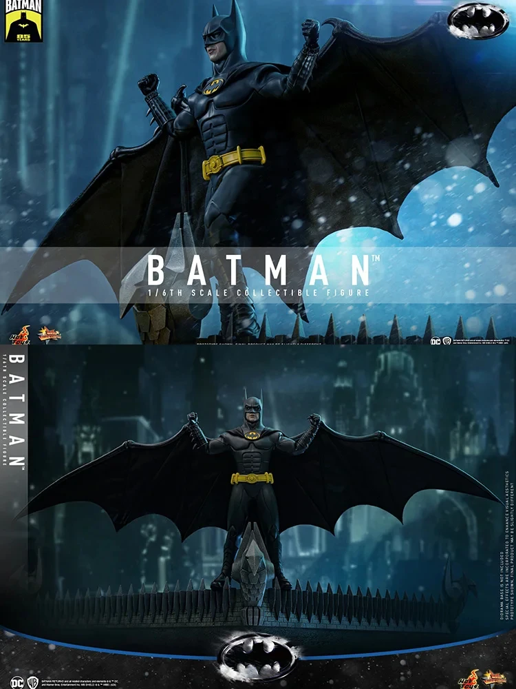 HOTTOYS HT MMS769 Normal Version 1/6 Ketaon Batman Action Figure Collection Dark Black Caped Hero 12inch Full Set Soldier Model - view 6
