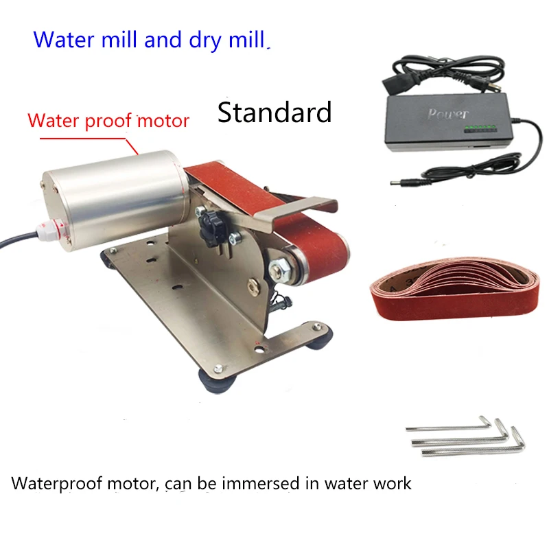 110V-220V knife grinding belt machine waterproof motor with water sharpening electric knife sharpener electric grinding wheel