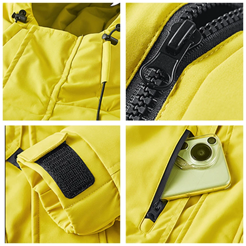 冬防風ソリッドフード付きメンズジャケット冬保温肥厚パーカーアウトドアルーズコンフォートシンプルカジュアルコート