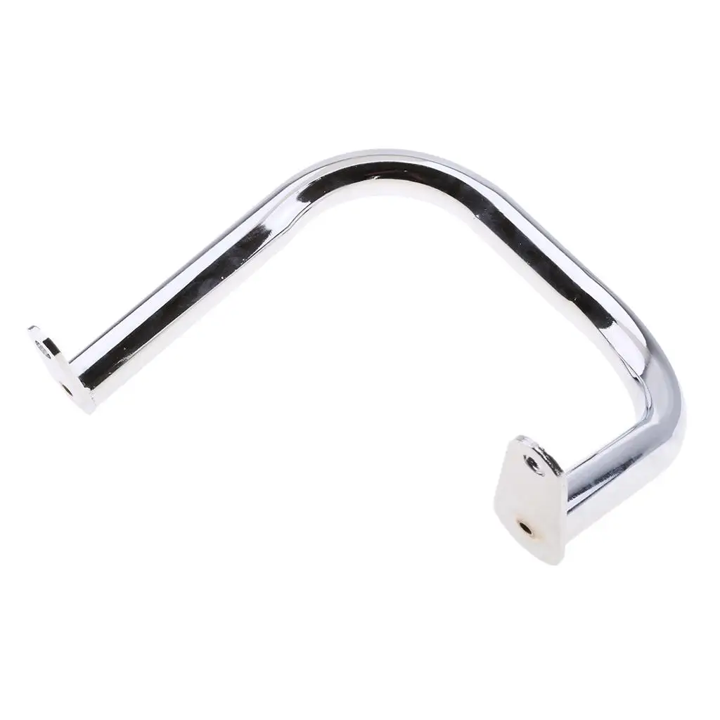 Protetor de Motor e Barra de Proteção de Estrada em Metal Prateado para Yamaha Vstar 650 Dragstar 400 Classic Custom