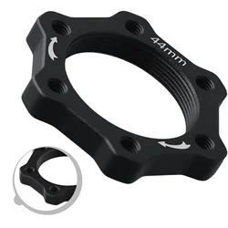 44mm Bicycle Bike Rotary Screw Thread Hub Flange Adapter Brake Disc Rotor Base Bike Hub Center Lock Conversion 6 Hole Adapter