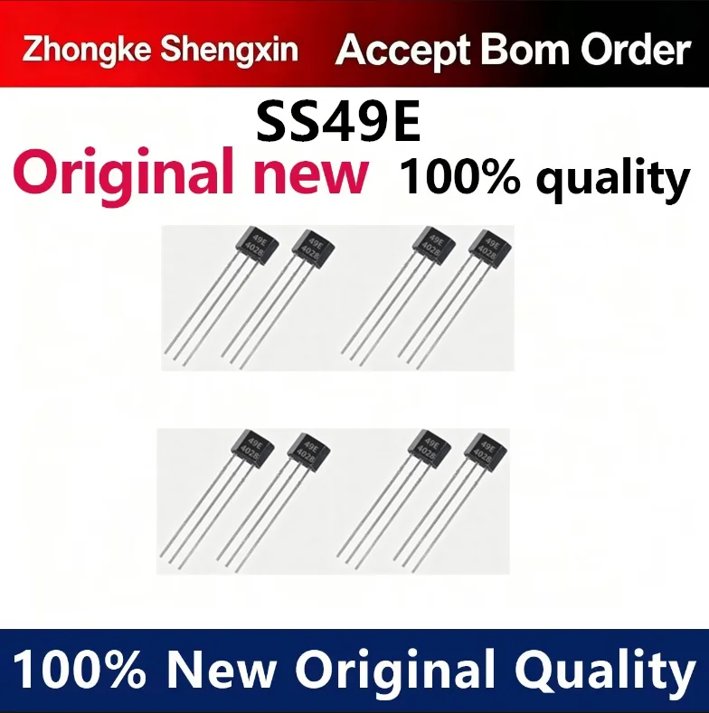 （5pcs-100pcs）Electric Vehicle Linear Hall SS49E Rotary Handle Hall Speed Control Handle Three or Four Wheel Pedal Accelerator Un