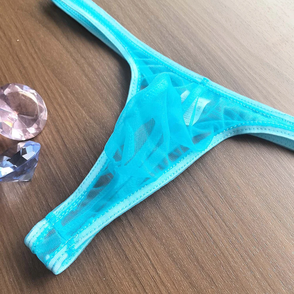 

Мужские сексуальные трусы-брифы из сетки, 7 цветов, с низкой посадкой, дышащие, охлаждающие, с карманом для интимных зон