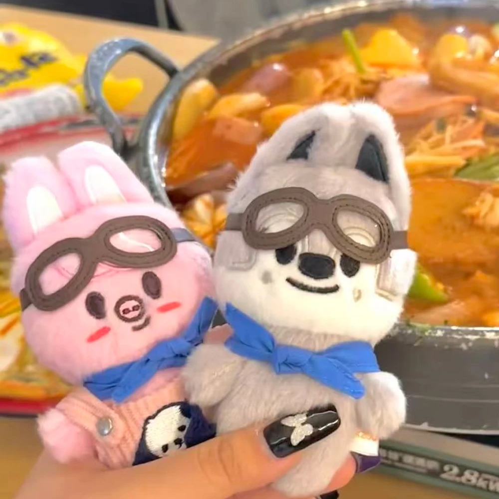 

*10cm Pilot5 Fm Plush Doll Toy Field Li Longfu Skzoo Plush Stary Kids Keychain Kawaii Anime Stuffed Animals Plus Toys Gifts