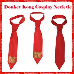 Matkey-Cos Kong Cosplay Neck Belt, Red Neck Belt, Costumes d'Halloween, Accessoires de olympiques de la présidence, Pêche Cos, Carnaval, ixtrempée