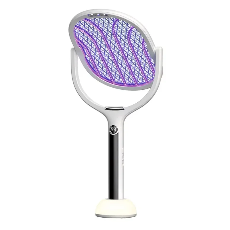 

Electric Insect Exterminator Outdoor or Indoor Mosquito Bat 1200mAh 5-in-1 Adjustable Mesh Flying Mosquito Swatter with Lighting