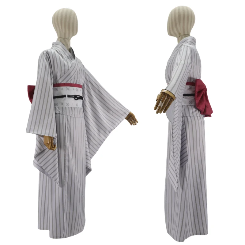 Game Blue Amami Nodoka Cosplay Kostuum Leuke Party Kimono Jurk Pak Halloween Uniform Anime Kleding Custom Made