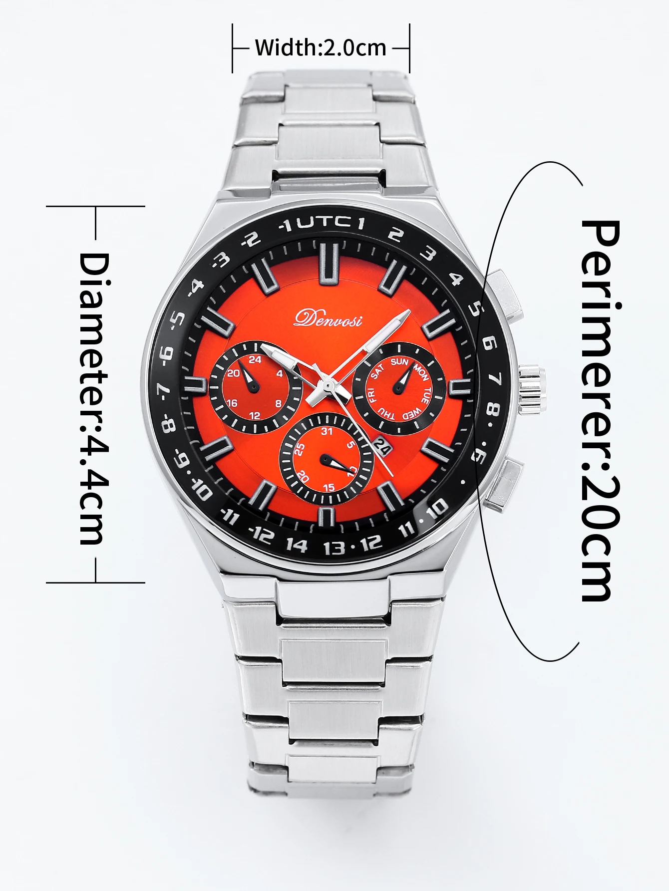 Relógio de Quartzo Multifuncio - Suede Strap Watch avaliação e preço