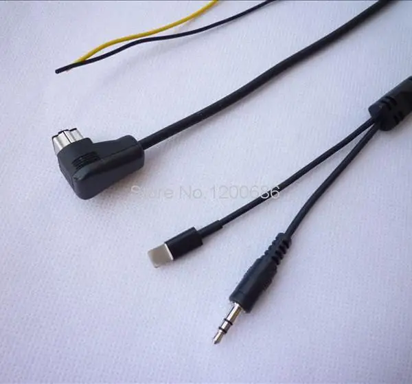 For Pioneer CD Changer IP-BUS Aux-in Audio Cable Adapor for iPhone 5 5S 6 6S Plus