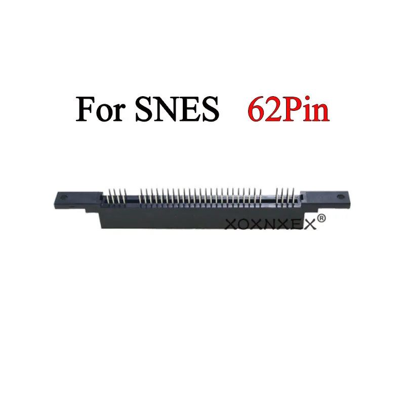 XOXNXEX 1PCS FOR SNES N64 SEGA FC Connector Game Card Slot 62pin 50pin 64pin 60pin for SEGA Genesis N64 SNES FC clone console