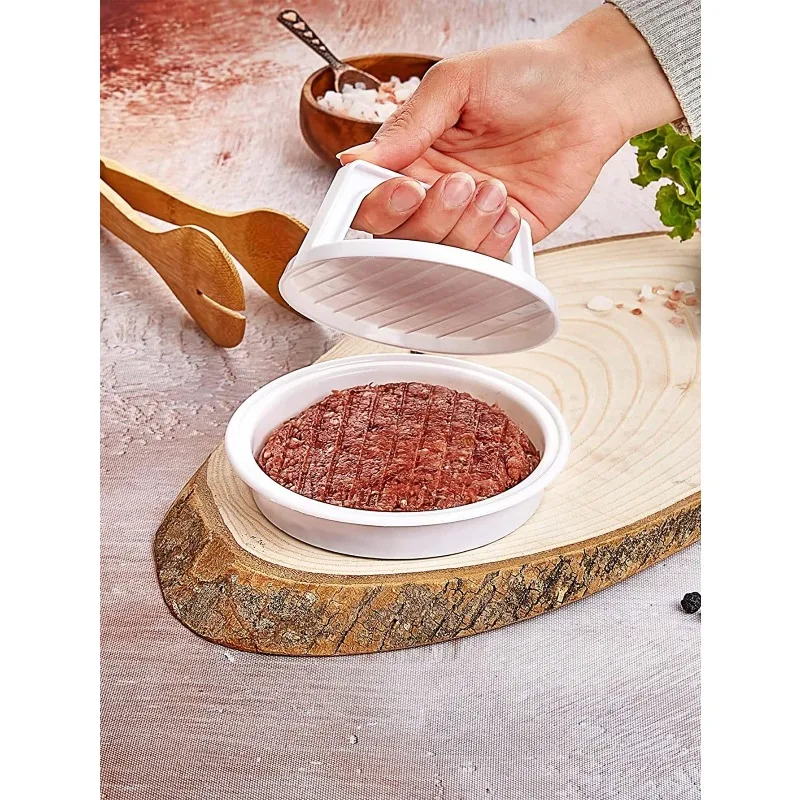 

Пресс для гамбургеров 3-в-1 с антипригарным покрытием — форма для пирожков с начинкой для барбекю, легко чистящийся кухонный инструмент, аксессуар