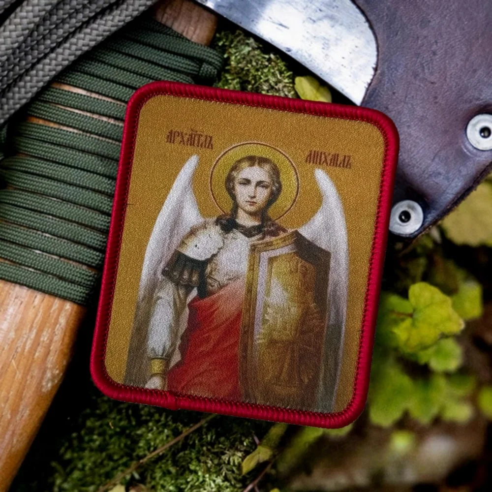 Parche moral Archangel Michael velcro ropa mochilas tácticas - imagen 5