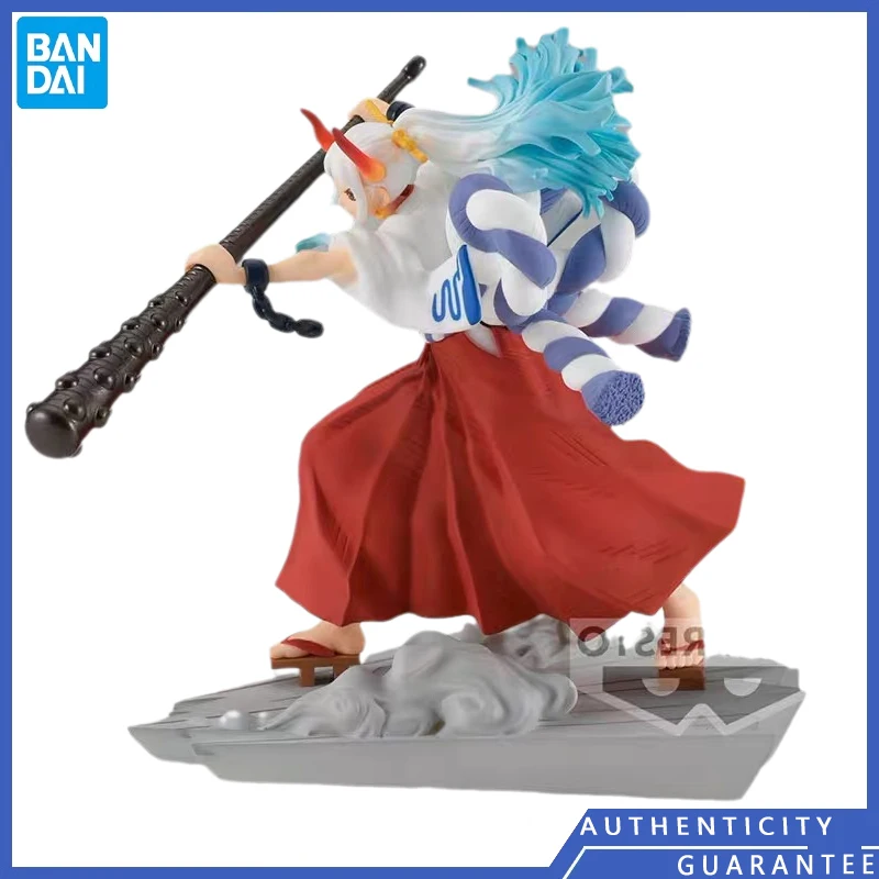 

[In stock] Bandai BANPRESTO 11CM ONE PIECE Wano Country Yamato Kaidou Daughter Anime peripheral Figure Garage Kit Model Toy Gift