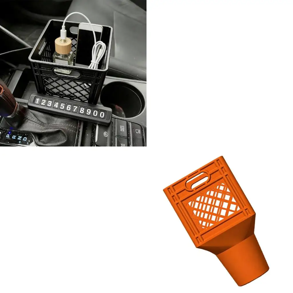 Vehicle Half Gallon Jugs Cup Holder For Center Console Soft Padding Reduces Noise And Vibrations While On The Road
