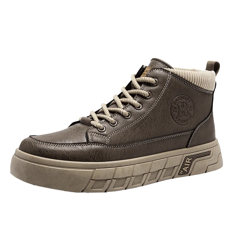 

VIPOL Men's high-top sneakers, sports and casual shoes, work safety shoes, new summer 2025 lightweight and anti-slip men's shoes