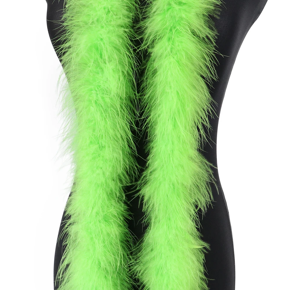 Feather Trim Marabou - Ribete de Plumas de Marabú Natural
