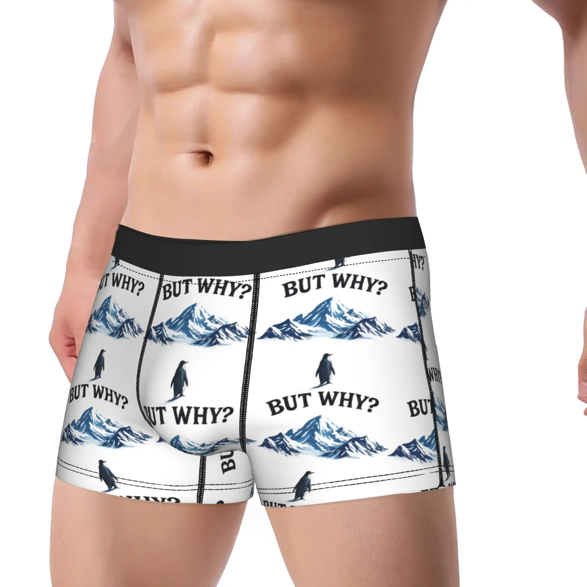 

Трусы-боксеры с принтом «Пингвин»: качественные мужские трусы, оригинальный подарок