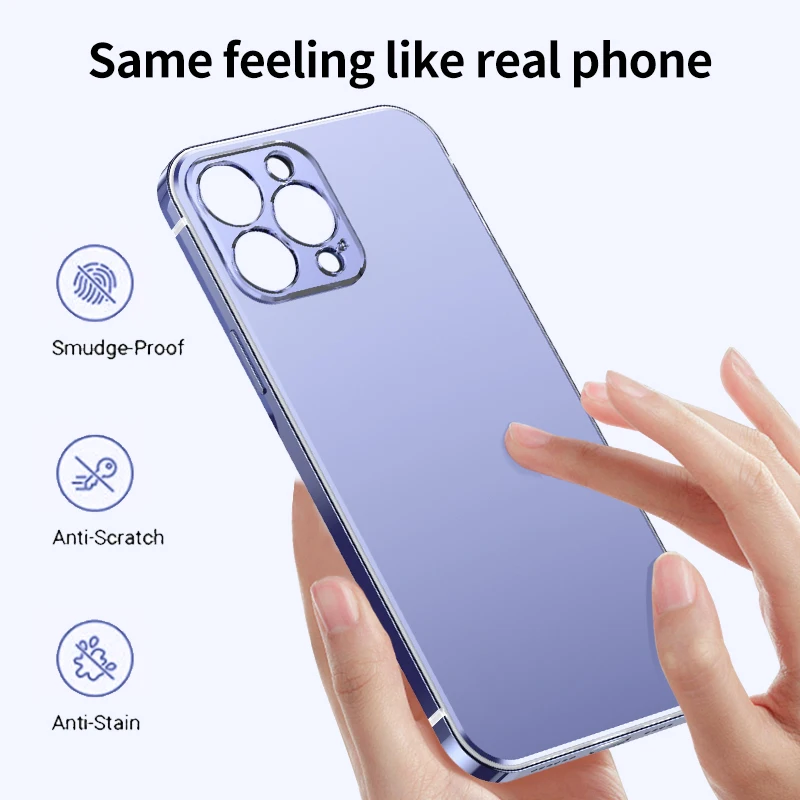 New Original Stainless Steel Edge For iPhone 14 Pro Case iphone14 Protective Case funda iPhone 14 Pro Max