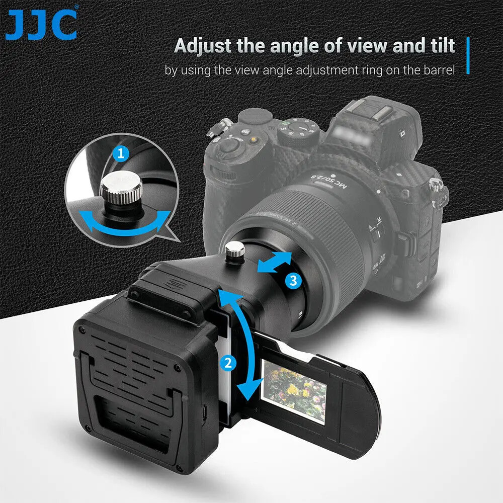 Jc 35mm Adapter do digitalizacji folii LED światło negatywne skaner slajdów cyfrowy konwerter Film skaner zastępuje ES-2