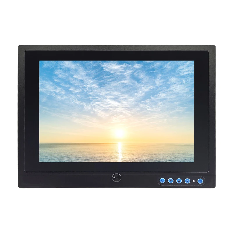12.1 Inch 1500nits Sunlight Readable 10 Points Capacitive Touch Screen Monitor With A Dimmer For Controlling The Brightness