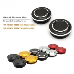 Motorcycle Frame Hole Cover Fairing Guard Frame Plugs Cap Decoration For HONDA REBEL 500 CMX500 2020 2021 2022