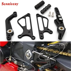 For Triumph DAYTONA675 DAYTONA675R DAYTONA 675R Motorcycle Aluminum Foot Peg Pedal Brake Gear Shift Shifter Levers + Wings