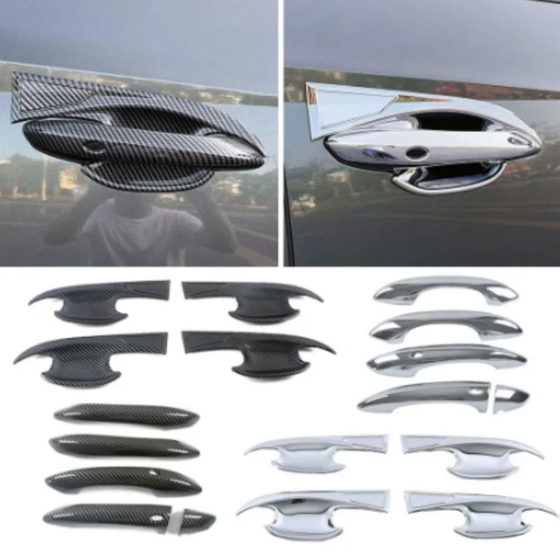 

For Hyundai Tucson NX4 2021 2022 2023 Car Exterior Parts Chromium Styling Door Handle Bowl Cover Trim Garnish Anti Scratch