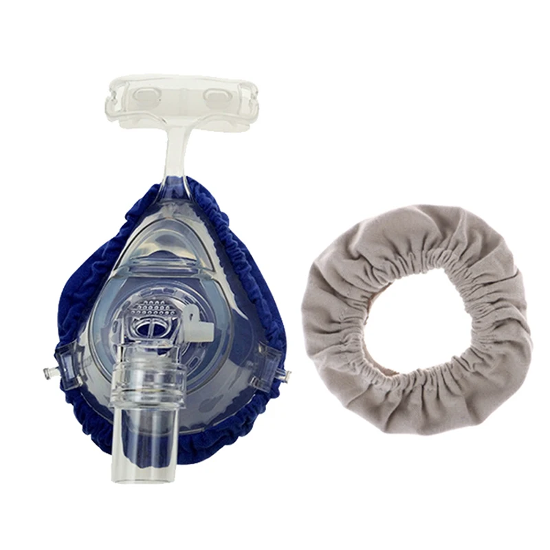 2Pcs CPAP Mask Liners Reusable Fabric Comfort Covers To Reduce Air Leaks Skin Irritation Washable And Easy To Clean